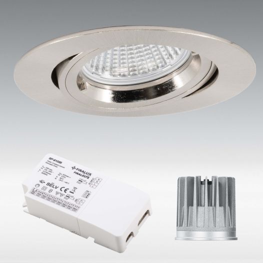 Firaled-Set RO + LM 9.1W, CRI95, dimmable white