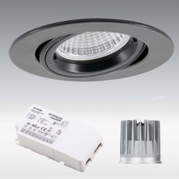 Firaled-Set RO + LM 9W, CRI95, dimmable white